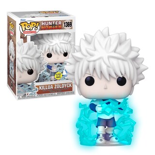 Foto 3 | Foto 3 | Killua Zoldyck 1369 Glow Exclusivo Hunter X Hunter Anime Funko Pop