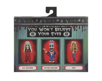 Foto 3 | Foto 3 | Figuras Neca House Of 1000 Corpses Little Big Head 3pk