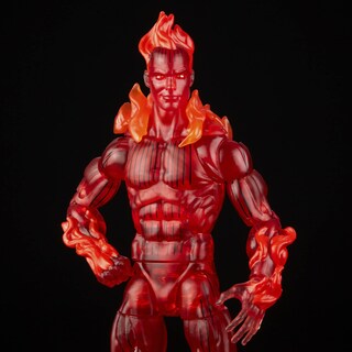 Foto 7 | Foto 7 | Figura de Acción Marvel Hasbro Legends Series Retro Antorcha Humana 15 cm - Venta Internacional
