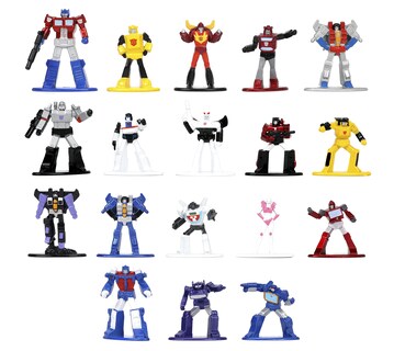 Foto 1 | Foto 1 | Figuras Jada Toys Transformers Nano Metalfigs 18 Piezas - Venta Internacional