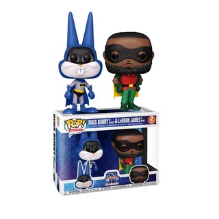 Foto 2 | Foto 2 | Funko Pop! Pack de 2 Piezas Space Jam 2 Bugs como Batman y LeBron James - Venta Internacional