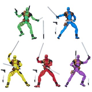 Foto 1 | Foto 1 | Figuras de Acción Marvel Legends Deadpool's Rainbow Squad 5 Unidades - Venta Internacional