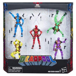 Foto 2 | Foto 2 | Figuras de Acción Marvel Legends Deadpool's Rainbow Squad 5 Unidades - Venta Internacional