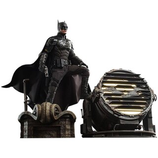 Foto 1 | Foto 1 | Figura Hot Toys Escala 1:6 DC The Batman (2022): Batman y Batiseñal