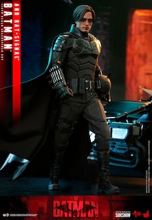 Foto 2 | Foto 2 | Figura Hot Toys Escala 1:6 DC The Batman (2022): Batman y Batiseñal