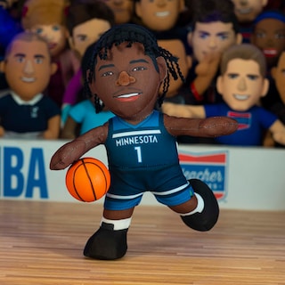 Foto 6 | Foto 6 | Figura De Peluche Bleacher Creatures Minnesota Timberwolves - Venta Internacional.
