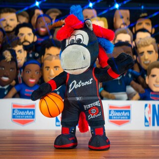 Foto 4 | Foto 4 | Figura De Peluche Bleacher Creatures Detroit Pistons Hooper 10 Nba - Venta Internacional.