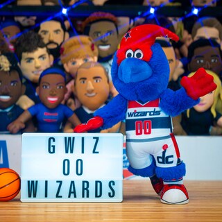 Foto 2 | Foto 2 | Figura De Peluche Bleacher Creatures Washington Wizards G-wiz 10 Nba - Venta Internacional.