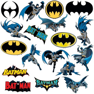 Foto 3 | Foto 3 | Paquete De Pegatinas Gráficos Y Más Poses De Personajes De Batman X50 - Venta Internacional.