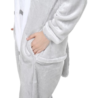 Foto 2 | Foto 2 | Mono De Pijama De Peluche Con Puntadas Kigurumi Para Cosplay Para Adultos - Venta Internacional.