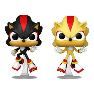 Foto 1 | Foto 1 | Funko Pop Shadow & Super Shadow 2 Pack Exclusivo Glow In The Dark Sonic The Hedgehog