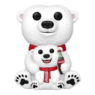 Foto 1 | Foto 1 | Funko Pop Coca-cola Polar Bear With Cub 241 Coca-cola