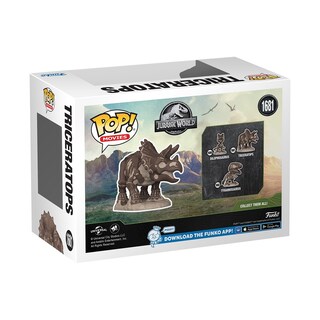 Foto 3 | Foto 3 | ¡funko Pop! Películas: Figura Fósil De Triceratops De Parque Jurásico - Venta Internacional.