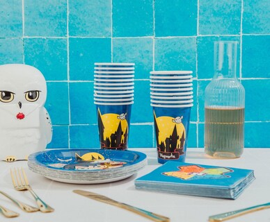 Foto 4 | Foto 4 | Set De Vajilla Silver Buffalo Harry Potter Animated Chibi - Venta Internacional.