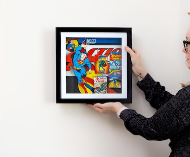Foto 6 | Foto 6 | Expositor Mural 3d Shadow Box Dc Comics Superman #23 - Venta Internacional.