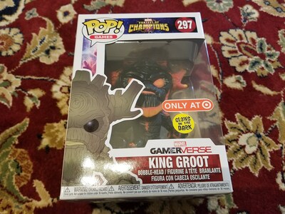 Foto 1 | Foto 1 | Figura Funko Pop Marvel Contest Of Champions King Groot - Venta Internacional.
