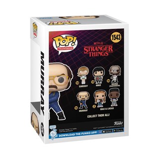 Foto 3 | Foto 3 | Figura Funko Pop Tv De Stranger Things Murray, 9,8 Cm, Funko - Venta Internacional.