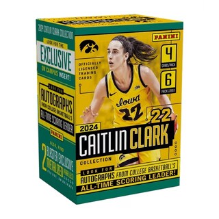 Foto 2 | Foto 2 | Caja De Cartas Coleccionables Panini America 2024 Caitlin Clark Blaster - Venta Internacional.
