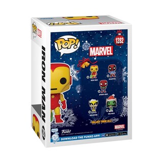 Foto 3 | Foto 3 | Figura Funko Pop! Marvel Holiday Iron Man, 9,5 Cm - Venta Internacional.