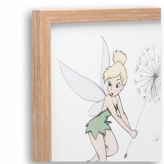 Foto 4 | Foto 4 | Decoración De Pared De Peter Pan Tinker Bell De Disney Con Marco De Madera - Venta Internacional.