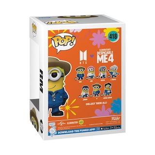 Foto 3 | Foto 3 | Figura De Vinilo Funko Pop! Rocks Minions X Bts Rm De 11,3 Cm De Altura - Venta Internacional.