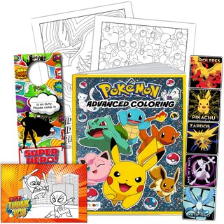 Foto 1 | Foto 1 | Set De Actividades Bendon Pokémon Advanced Para Colorear Con Pegatinas - Venta Internacional.