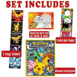 Foto 2 | Foto 2 | Set De Actividades Bendon Pokémon Advanced Para Colorear Con Pegatinas - Venta Internacional.