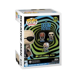Foto 3 | Foto 3 | Figura De Acción Funko Pop! Tv Dc Doom Patrol: ¡hombre Negativo! - Venta Internacional.