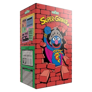 Foto 5 | Foto 5 | Figura De Acción Super7 Sesame Street Super Grover De 17 Pulgadas - Venta Internacional.