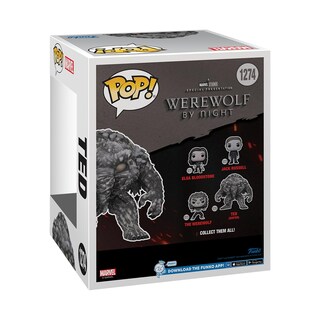 Foto 3 | Foto 3 | Figura Funko Pop! Súper Hombre Lobo De Noche - Ted (man-thing) - Venta Internacional.