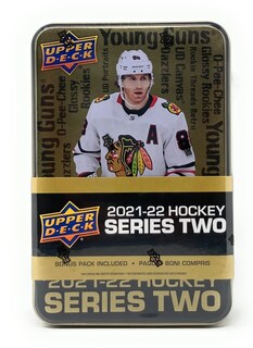 Foto 1 | Foto 1 | Hockey Cards Collector's Tin Upper Deck 2021-22 Serie 2 - Venta Internacional.
