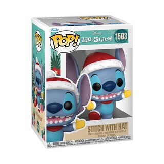 Foto 1 | Foto 1 | Figura Funko Pop! Disney Stitch Con Sombrero, 10,5 Cm - Stitch - Venta Internacional.
