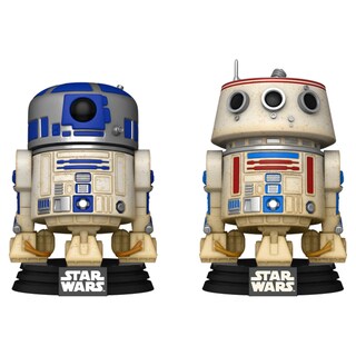 Foto 2 | Foto 2 | Juguete Funko Pop! Pack De 2 Unidades De Star Wars R2-d2 Y R5-d4 2023 - Venta Internacional.