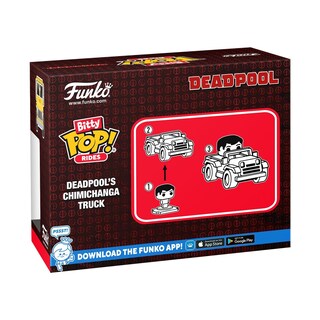 Foto 3 | Foto 3 | Funko Pop! De Colección Bitty Ride Marvel Deadpool Con Camión - Venta Internacional.