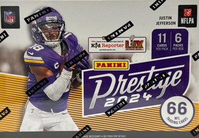 Foto 3 | Foto 3 | Tarjeta Coleccionable Blaster Box Panini Prestige Football 2024 - Venta Internacional.