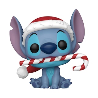 Foto 2 | Foto 2 | Figura Funko Pop! Disney Stitch Con Bastón De Caramelo De 9,3 Cm De Altura - Venta Internacional.