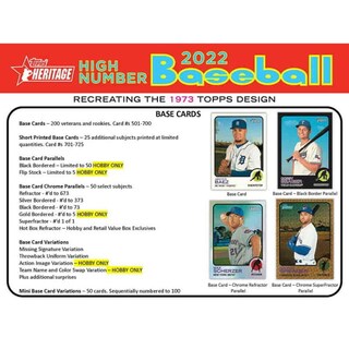 Foto 3 | Foto 3 | Caja Coleccionable Topps Heritage High Number 2022 Hobby Box - Venta Internacional.