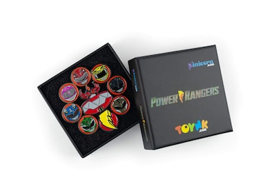 Foto 2 | Foto 2 | Alfiler Esmaltado Toynk Mighty Morphin Power Rangers Sdcc 2020 - Venta Internacional.