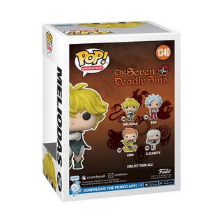 Foto 3 | Foto 3 | Figura De Acción Funko Pop! Animación: Siete Pecados Capitales Meliodas - Venta Internacional.