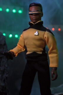 Foto 7 | Foto 7 | Figura De Acción Mego Star Trek Laforge De 20 Cm De Estilo Retro - Venta Internacional.