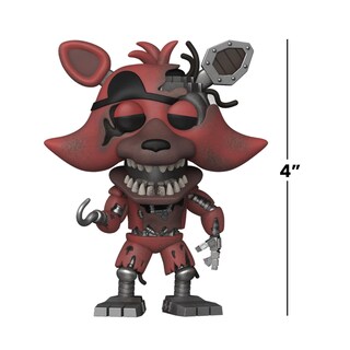 Foto 3 | Foto 3 | Figura De Vinilo Funko Pop! Juegos: Five Nights At Freddy's Withered Foxy 10 4 Cm - Venta Internacional.