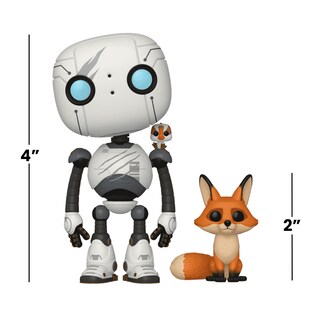 Foto 3 | Foto 3 | Figura De Vinilo Coleccionable Funko Pop & Buddy Wild Robot - Venta Internacional.