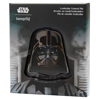 Foto 3 | Foto 3 | Alfiler Esmaltado Star Wars Darth Vader Lenticular De 3 Pulgadas - Venta Internacional.