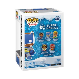 Foto 3 | Foto 3 | Figura De Colección Funko Pop! Heroes Dc Holiday Gingerbread Batman - Venta Internacional.