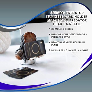 Foto 7 | Foto 7 | Tarjetero Predator Con Temática Oficial De 11 43 Cm De Altura - Venta Internacional.