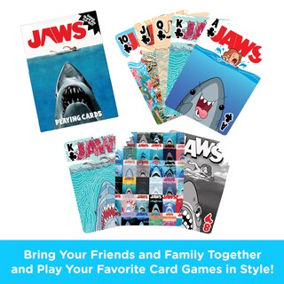Foto 2 | Foto 2 | Pósters Del 50 Aniversario De Aquarius Jaws De Playing Cards Jaws - Venta Internacional.