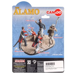 Foto 6 | Foto 6 | Figuras Históricas Toynk The Alamo Figure D Mexican 1/24 - Venta Internacional.