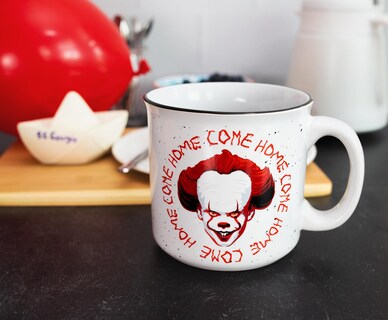 Foto 3 | Foto 3 | Taza Camper De Cerámica Silver Buffalo It Pennywise Come Home 600 Ml - Venta Internacional.