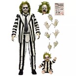 Ultimate Beetlejuice (2024) “striped Suit” – Figura De Acción De 7'' (≈ 18 cm) Por Neca