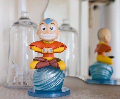 Foto 5 | Foto 5 | Estatua De Pvc Figure Surreal Entertainment Avatar Aang De 20 Cm - Venta Internacional.